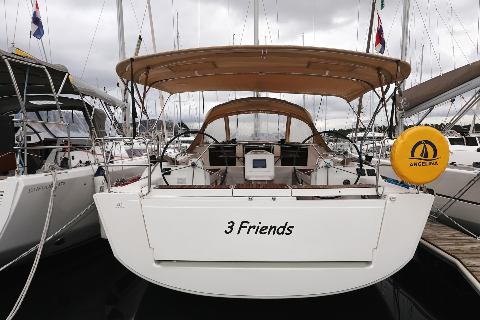 3 Friends - Dufour 412 GL