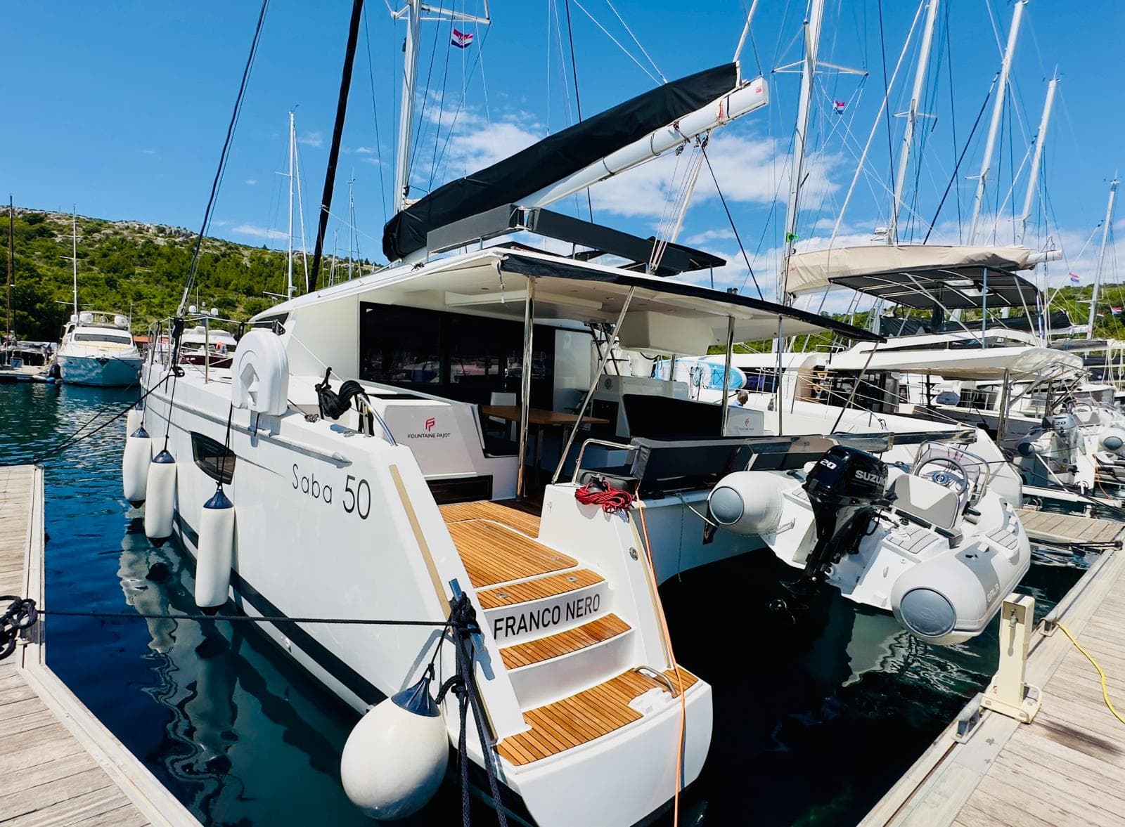 Franco Nero - Fountaine Pajot Saba 50