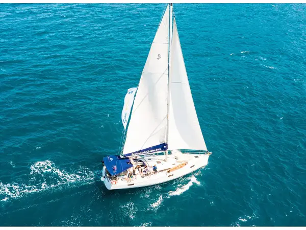 Nabucco: Forward Cabin #1 (Cabin Charter - 2 pax) Fully Crewed, ALL EXPENSES - Oceanis 48